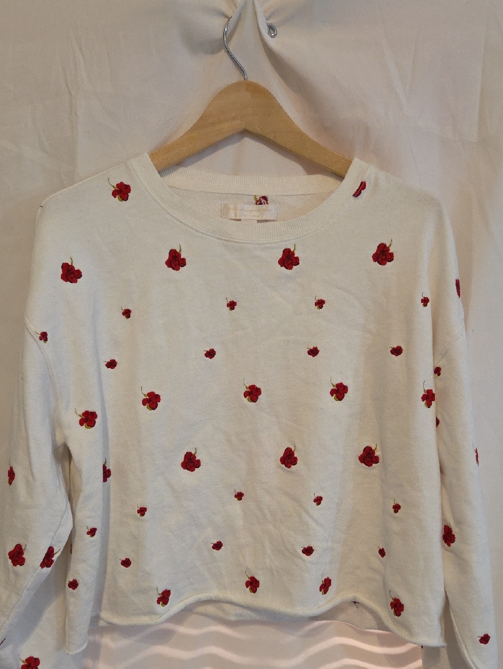 Spiritual Gangster | Mazzy Floral Embroidered Top – XL – Gently Worn
